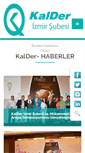 Mobile Screenshot of izmir.kalder.org